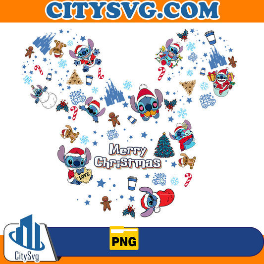 Merry Stitchmas Png CitySvg
