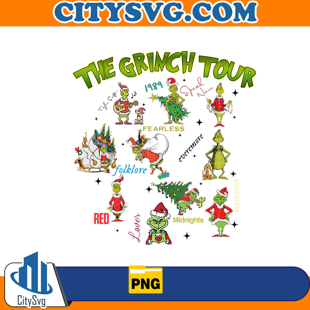The Grinch Tour Png CitySvg