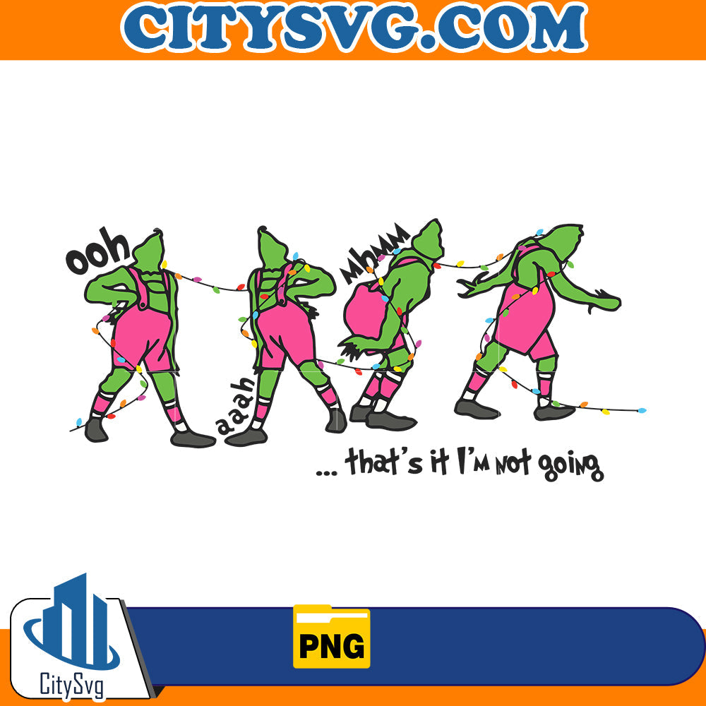 Pink That's It I'm Not Going Png CitySvg