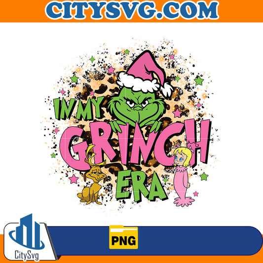 In my Grinch Era Png CitySvg