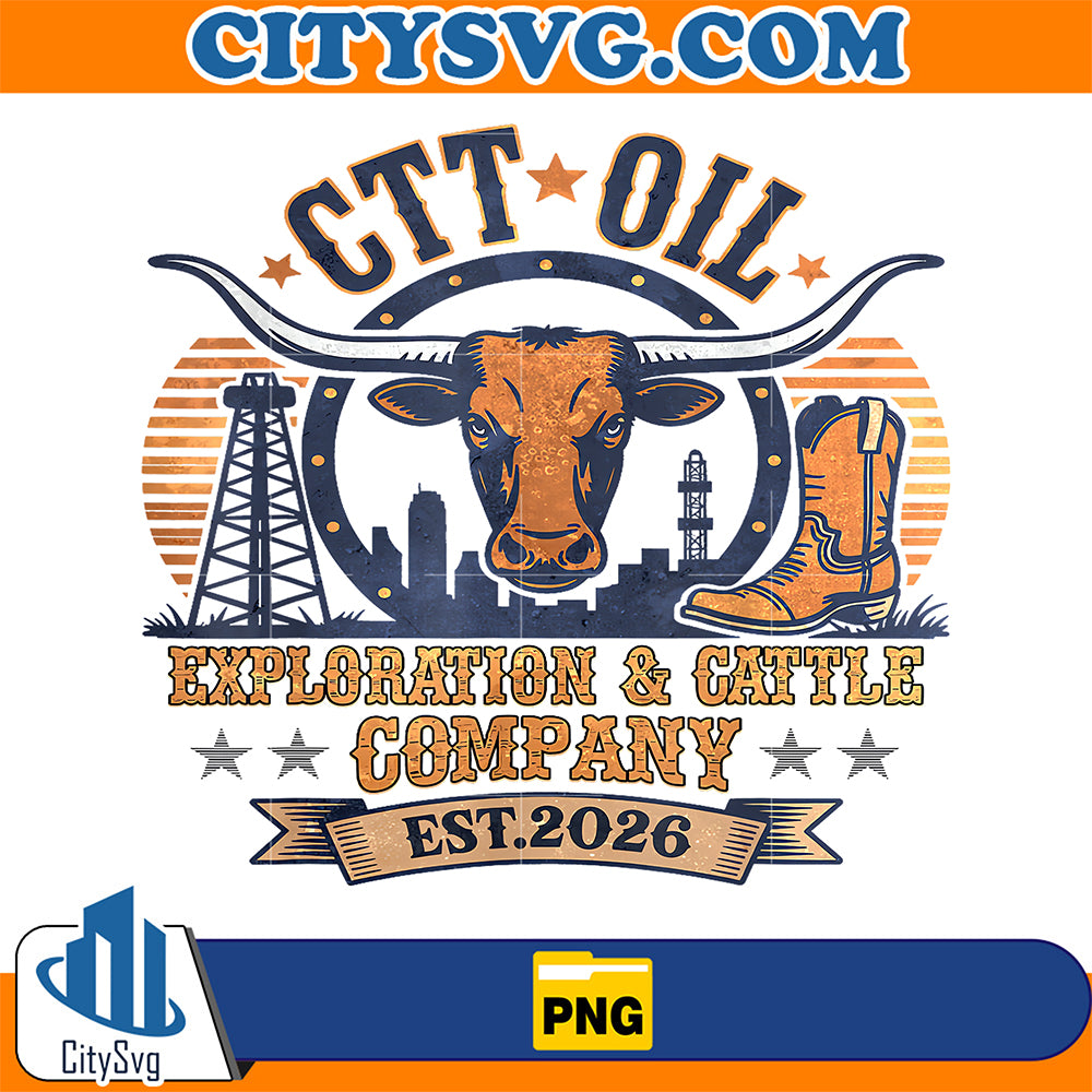 CTT-Oil-Exploration-Cattle-Company-Texas-Png