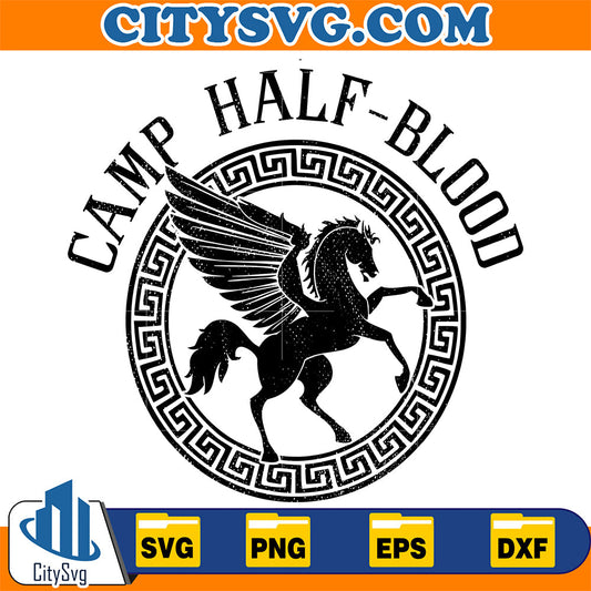 Camp Halfblood Svg CitySvg