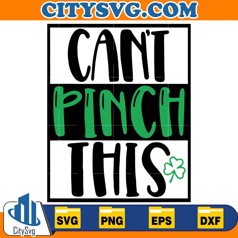 CantPinchThisStPatrickSvg