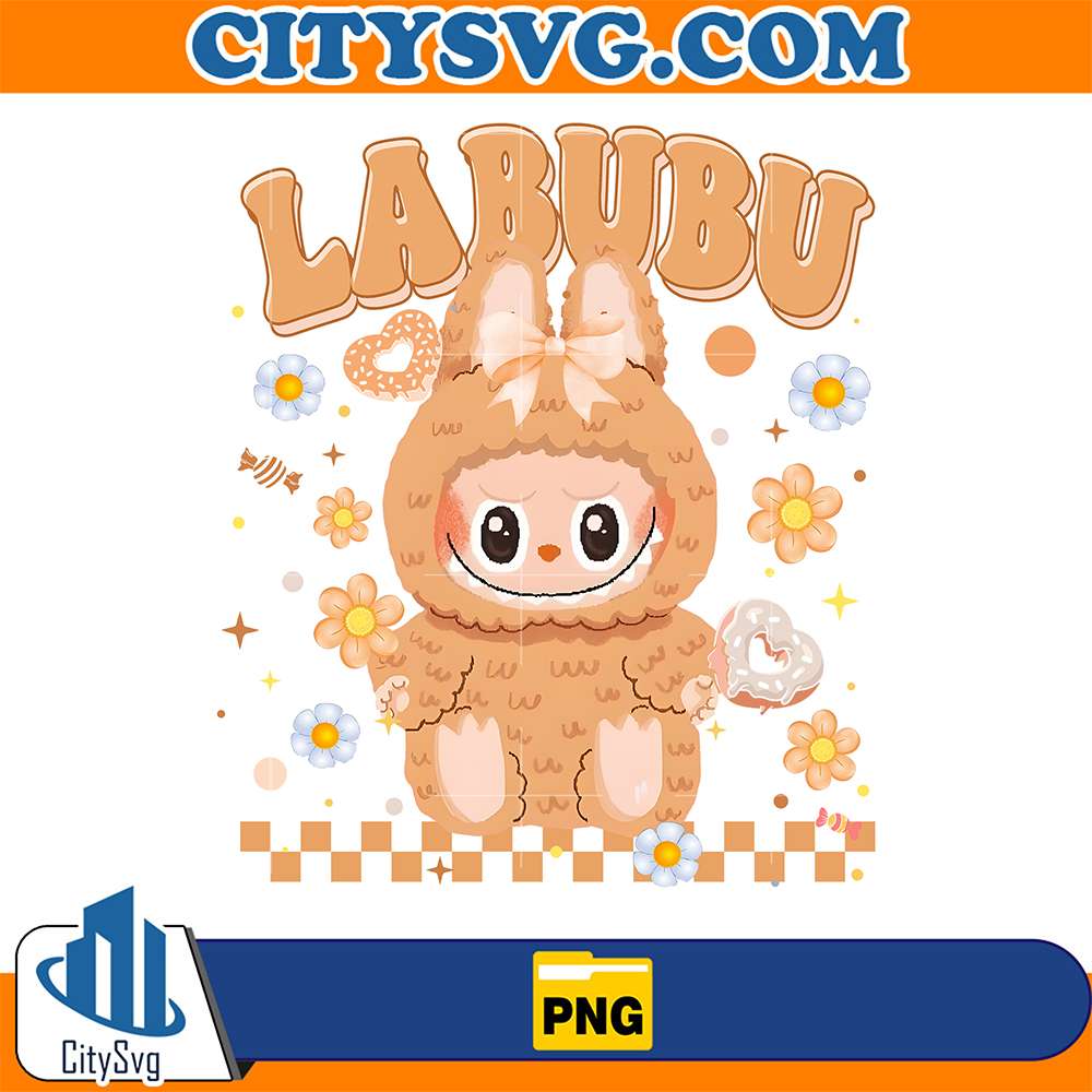 Caramel-Labubu-Bunny-Png