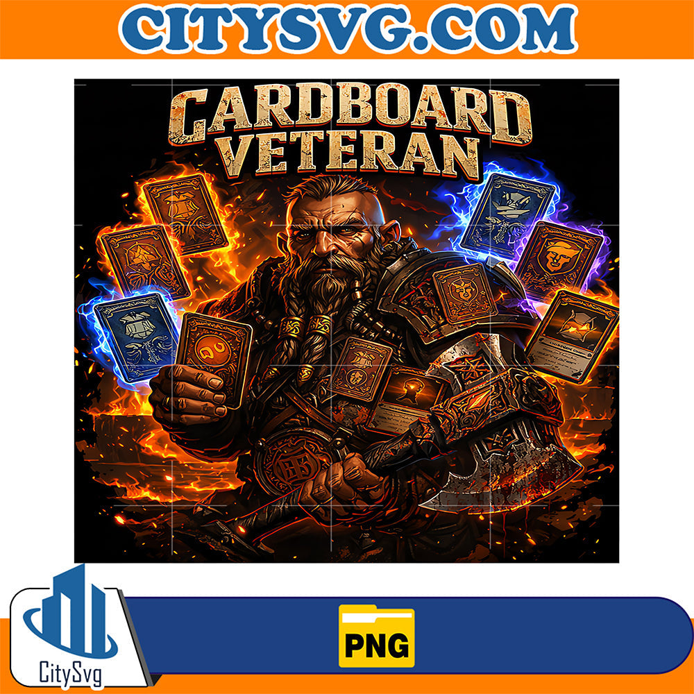 Cardboard-Veteran-Png-Fantasy-Card-Gamer-Png