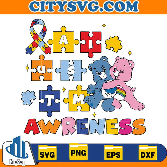 CareBearsAutismAwarenessSvg