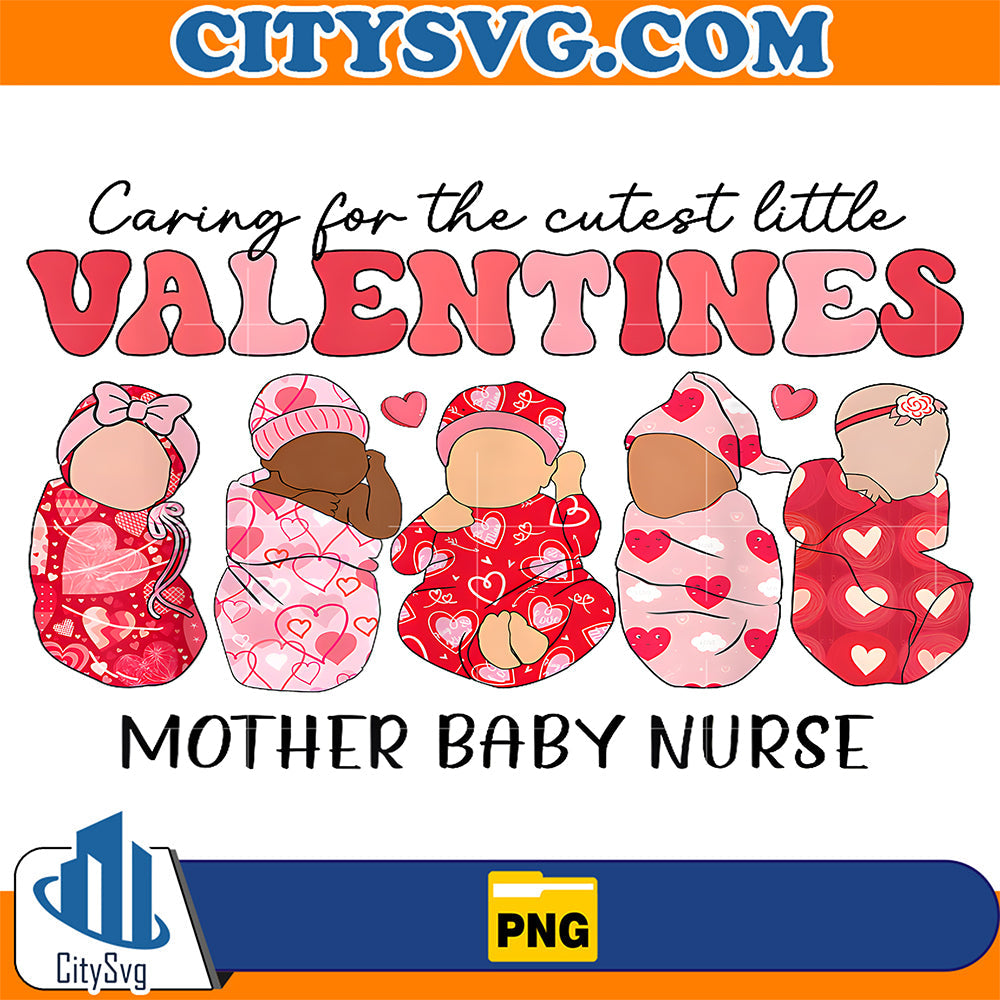Caring-For-The-Cutest-Little-Valentines-Mother-Baby-Nurse-Png