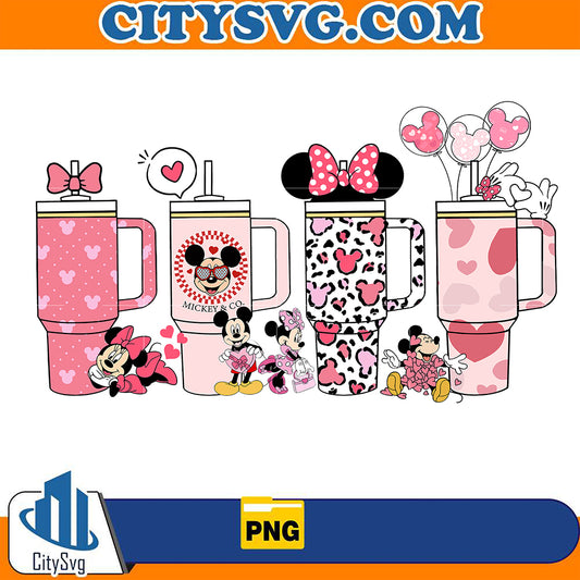 CartoonMousesObsessiveCupDisorderValentine_sDayPng