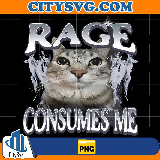 Cat-Rage-Consumes-Me-Png