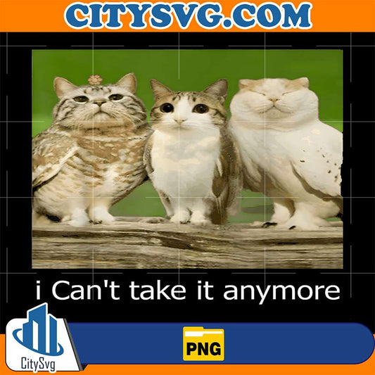Cats-I-Can-t-Take-It-Anymore-Png