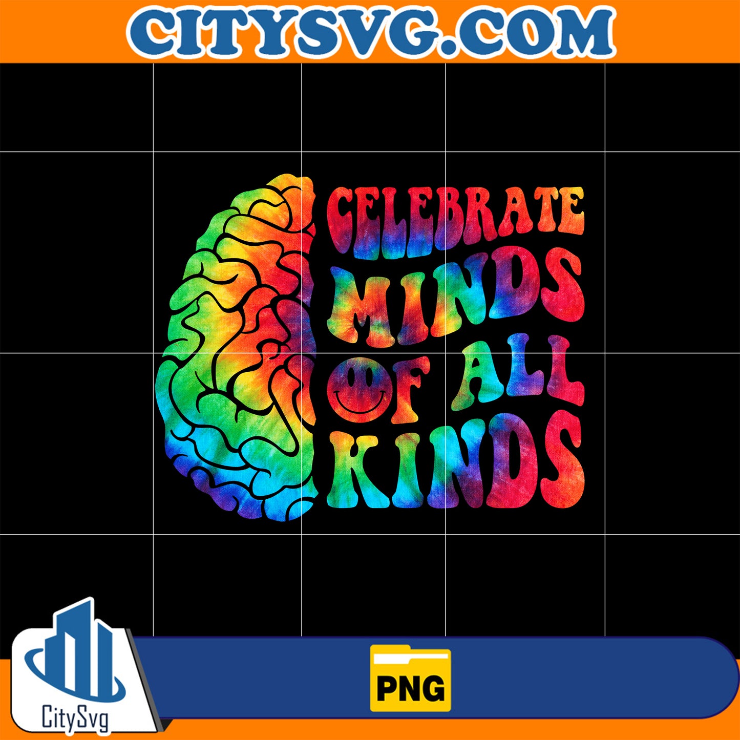 CelebrateMindsOfAllKindsAutismNeurodiversityPng