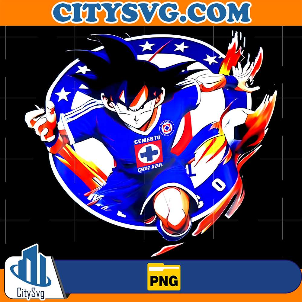 Cemento-Cruz-Azul-Goku-Png