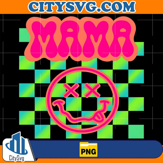CheckeredMamaSmileyFacePng
