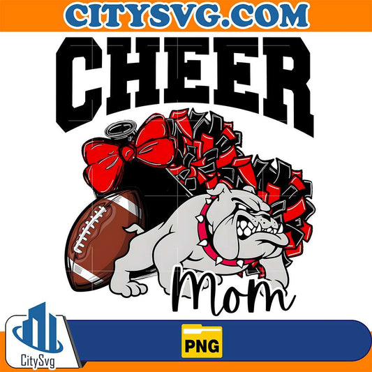 Cheer-Bulldog-Mom-Png