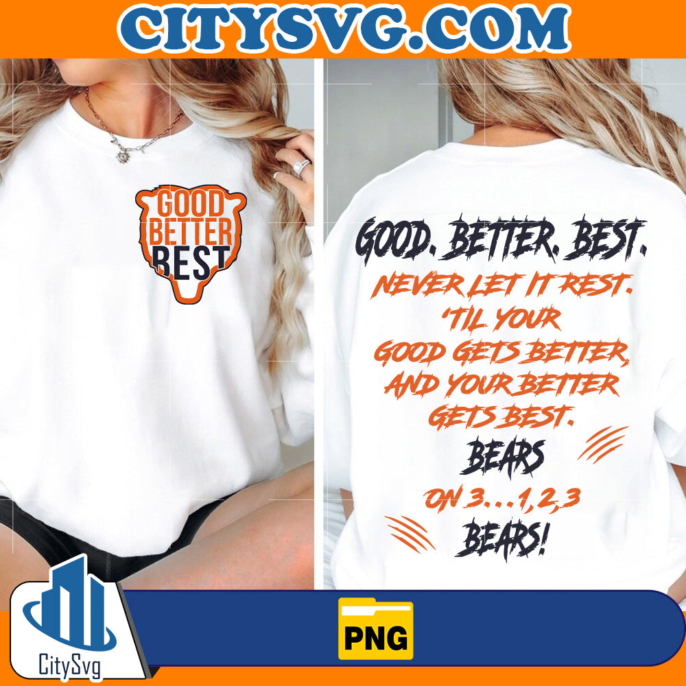 Chicago-Football-Good-Better-Best-Png
