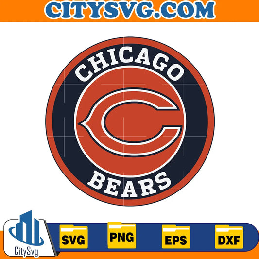 Chicago Bears Svg CitySvg