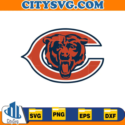 Chicago Bears Svg CitySvg