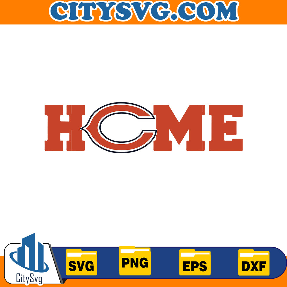 Home Chicago Bears Svg