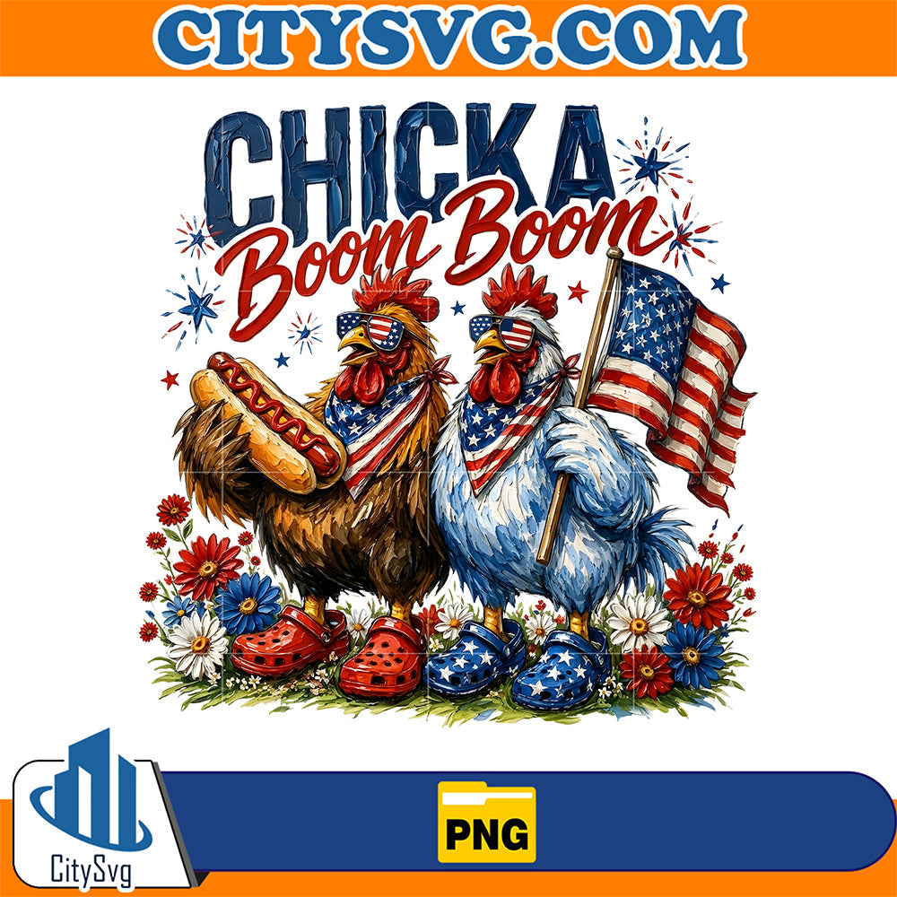 Chicka-Boom-Boom-4th-Of-July-Png