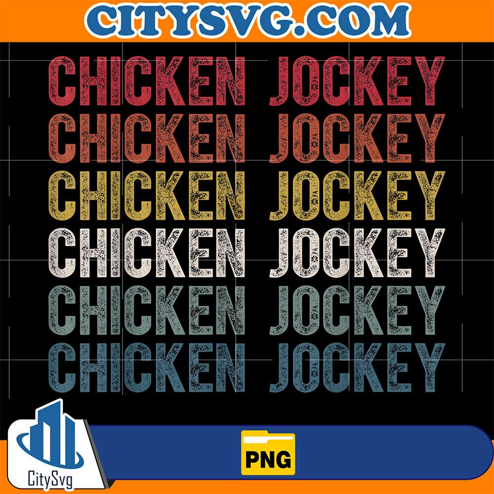 Chicken-Jockey-Stacked-Repeat-Font-Fun-Gag-Meme-Humor-Png-1