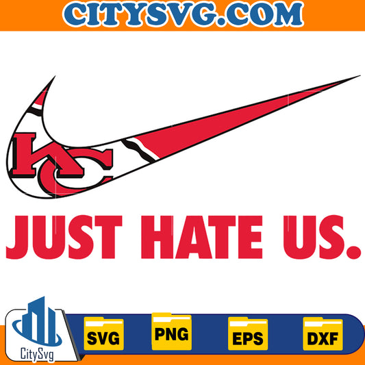 Chief Just hate us Svg