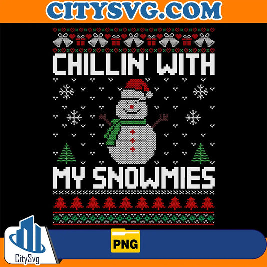 Chilin_WithMySnowmiesChristmasPng