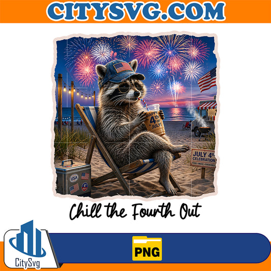 Chill-the-Fourth-Out-Raccoon-Png