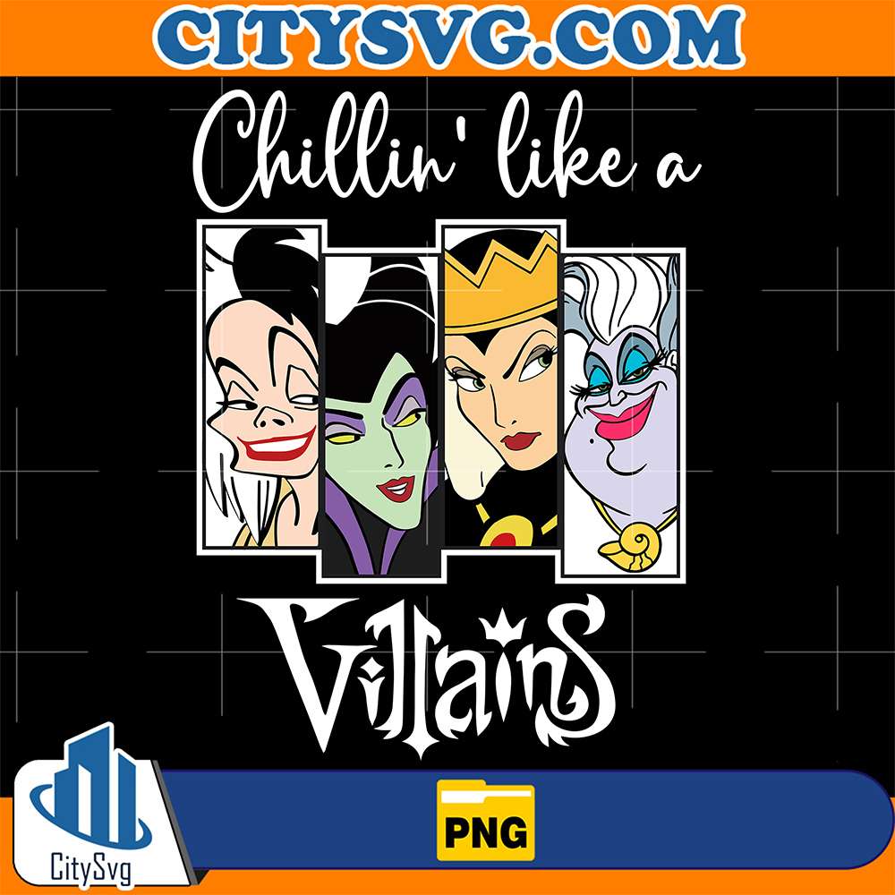 Chillin-Like-A-Villains-Png