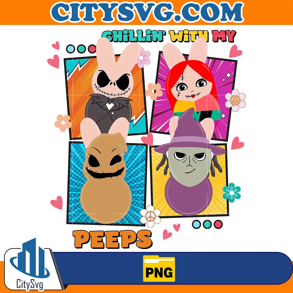 ChillinWithMyPeepsHorrorPng