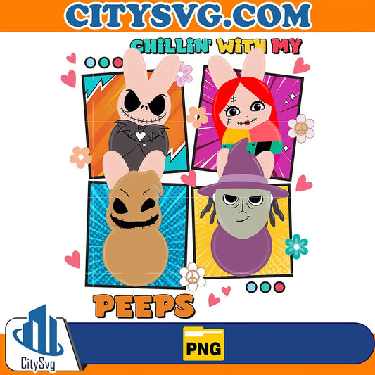 ChillinWithMyPeepsHorrorPng