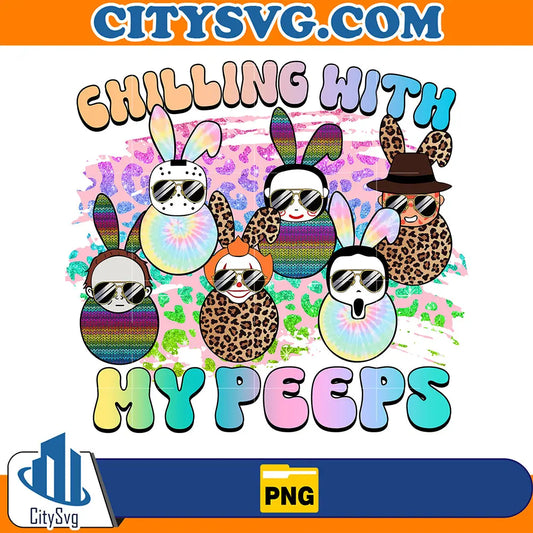 ChillingWithMyPeepsHorrorCharacterPng