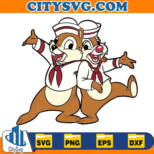 Chip-And-Dale-Cruise-Svg