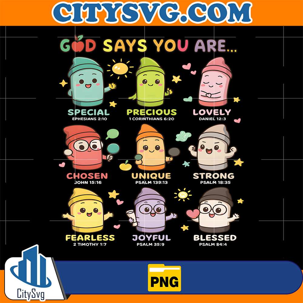 Christian Kindergarten Teacher God Says You Are School Women Png CitySvg