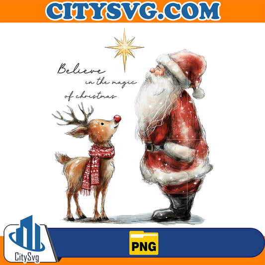 Christmas-Believe-In-The-Magic-Png-Santa-Claus-Png