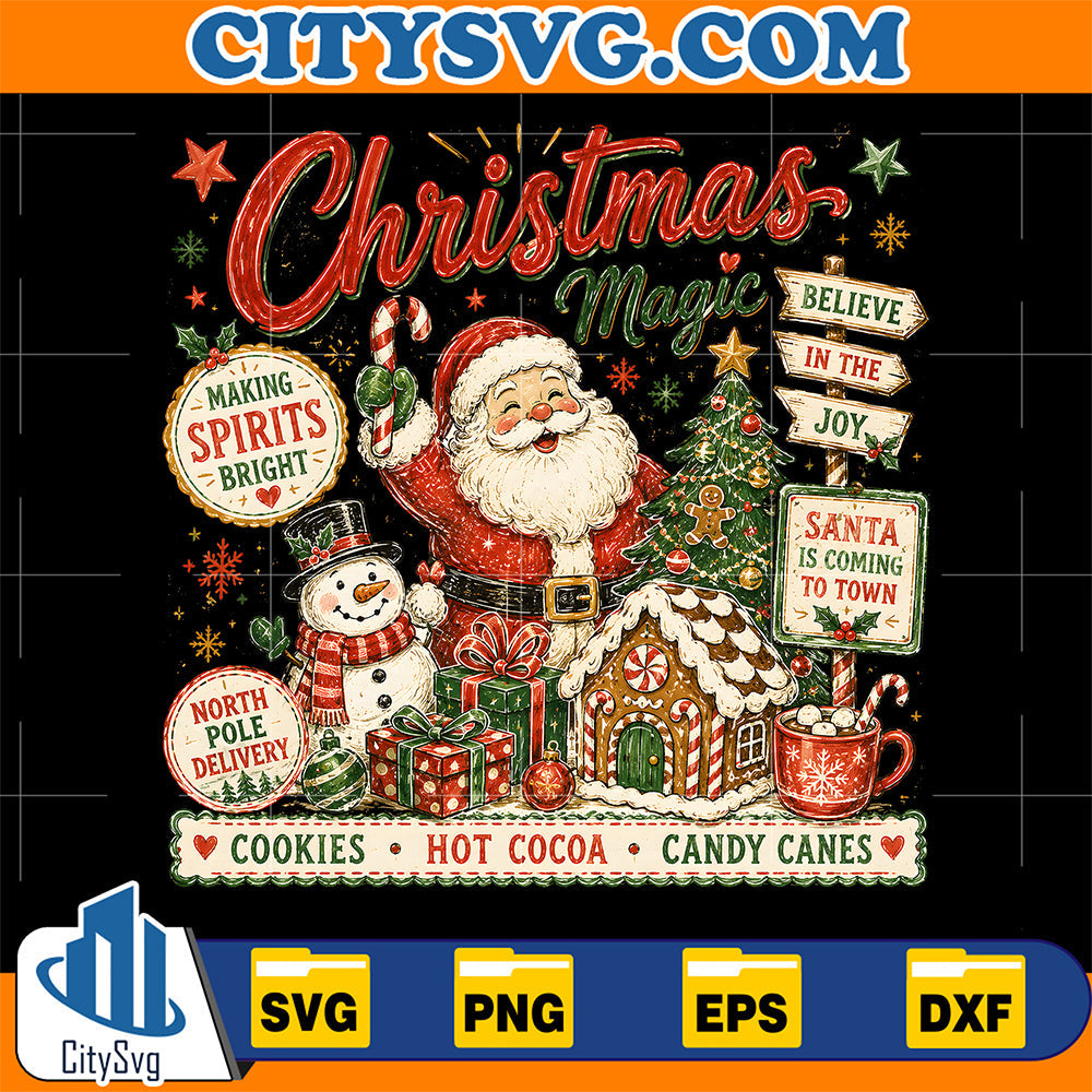 Christmas-Magic-Santa-Claus-Vintage-Christmas-Svg