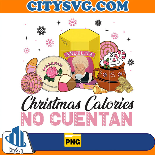 ChristmasCaloriesNoCuentanMexicanPng