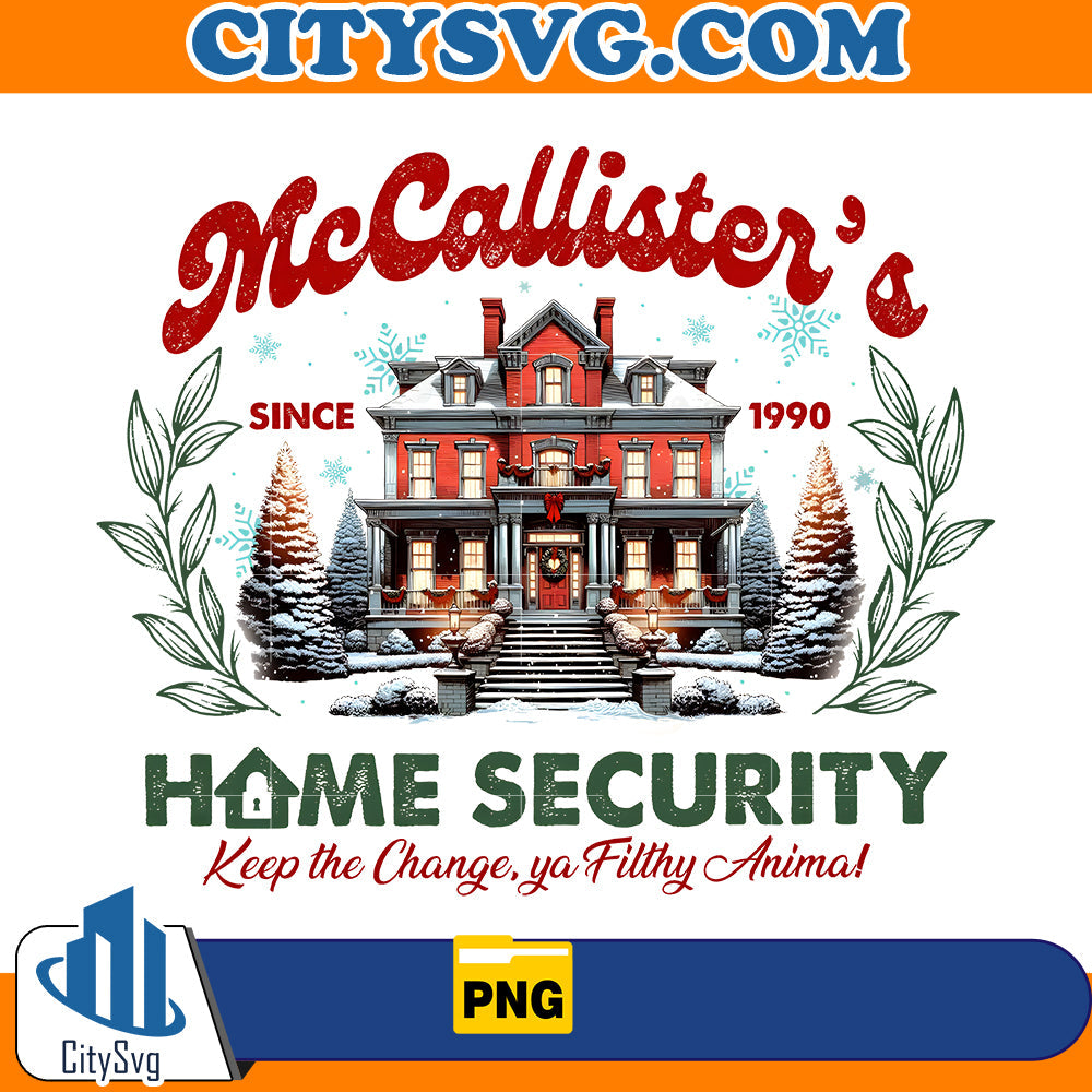McCallister's Home Security Png CitySvg