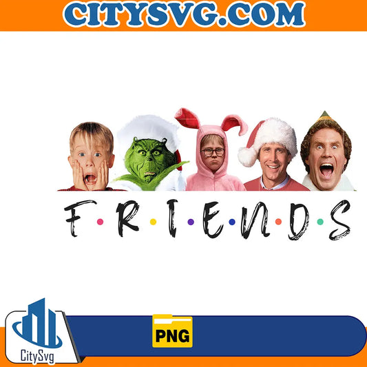 ChristmasFriendsMoviePng