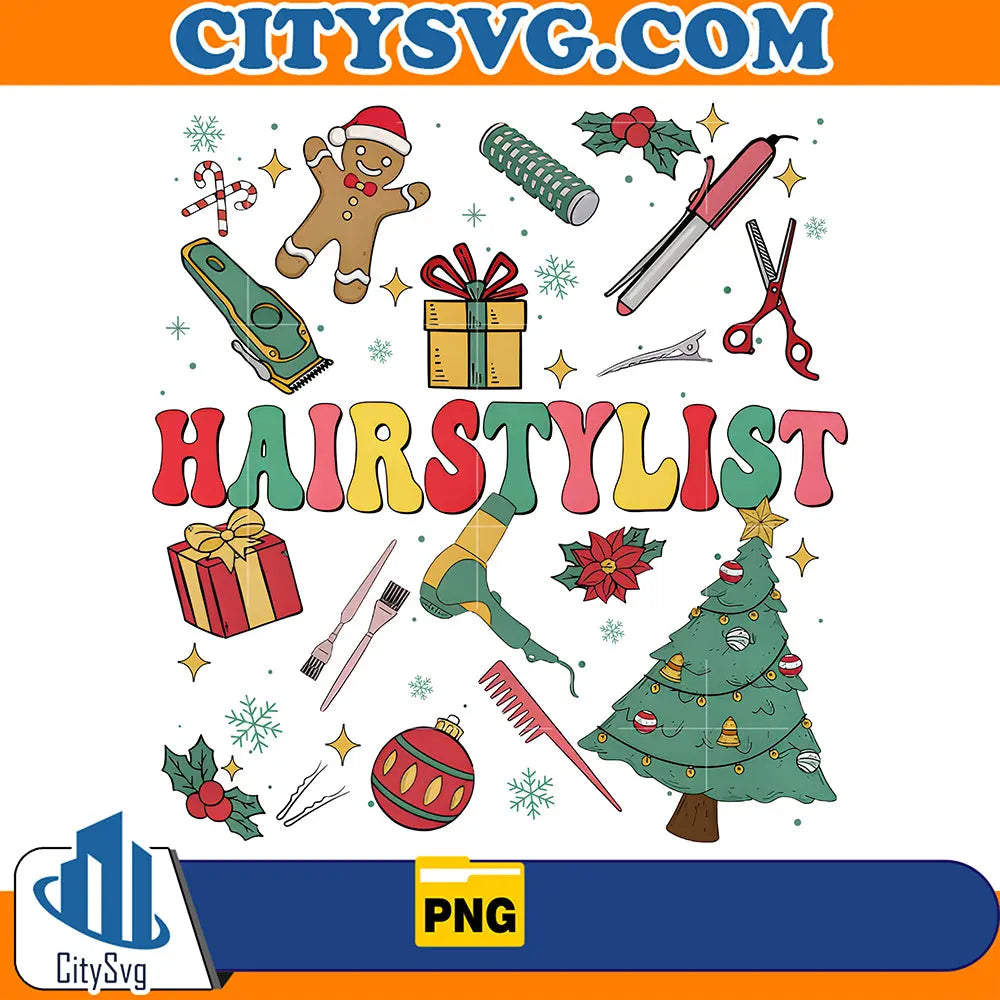 ChristmasHairstylistPng