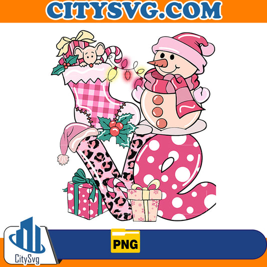 Love Christmas Png CitySvg