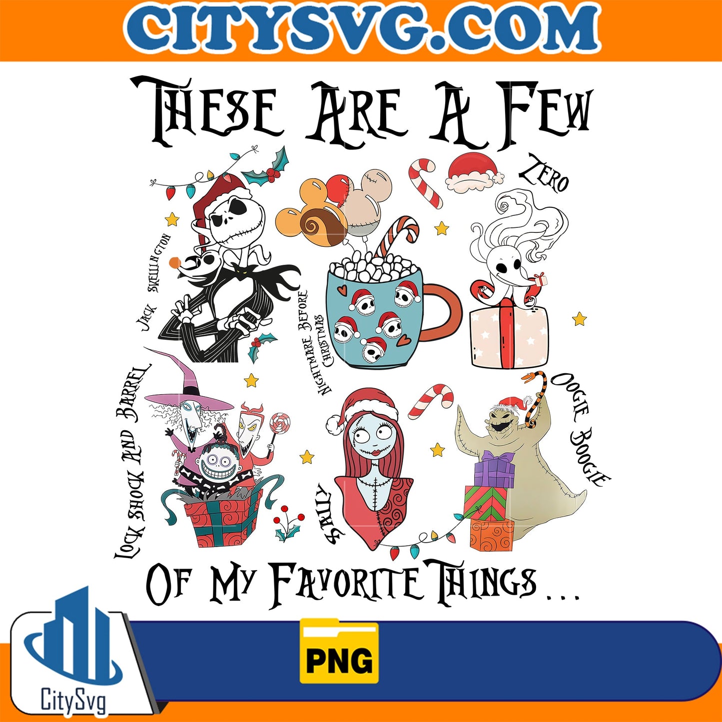 These Are A few Of My Favorite Things Png CitySvg