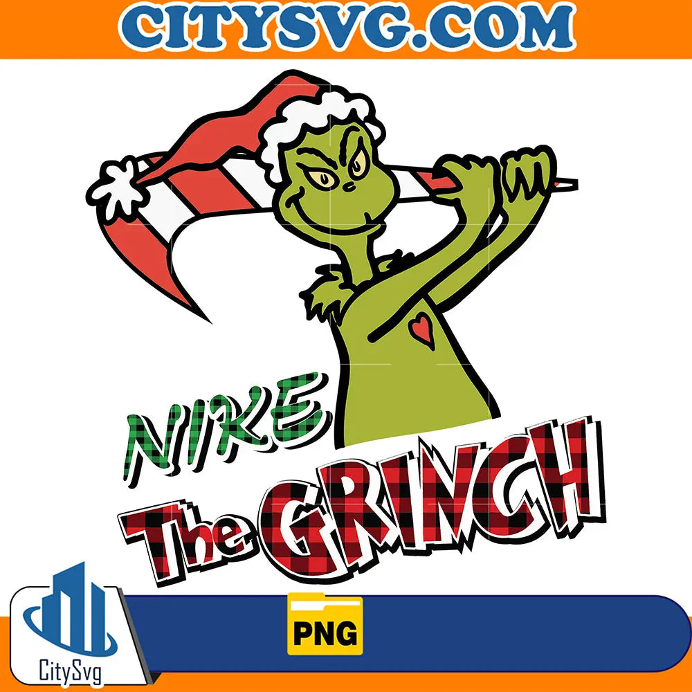 ChristmasNikeGrinchPng