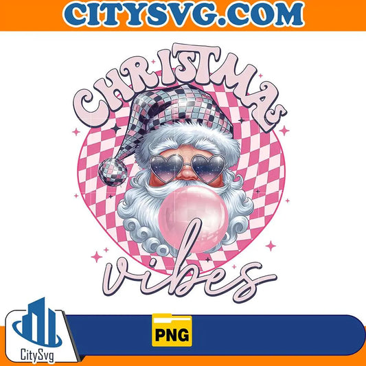 ChristmasSantaVibesChritsmasPng