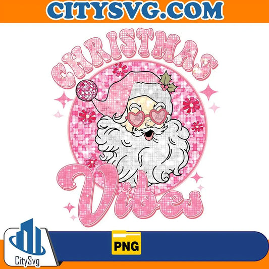 ChristmasSantaVibesPng