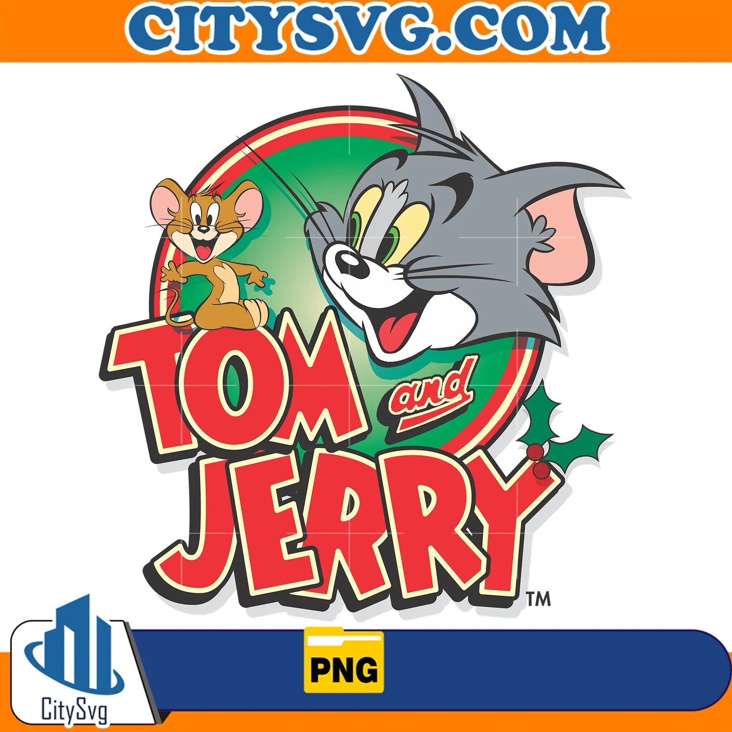 ChristmasTomAndJerryPng