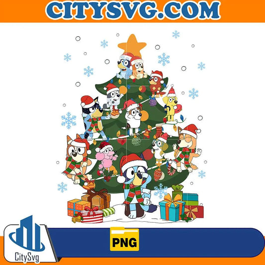 ChristmasTreeBlueyPng