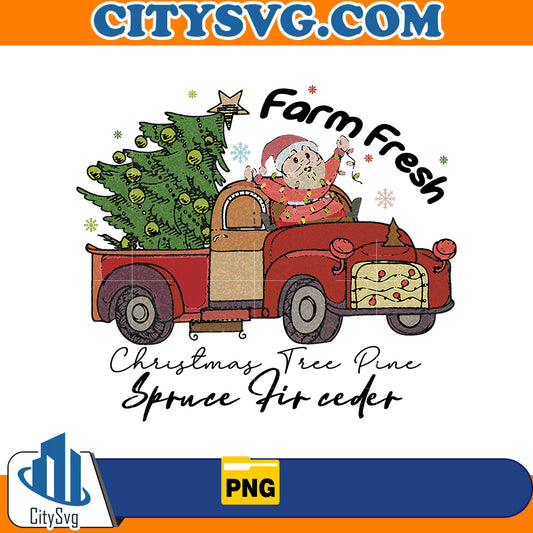 Farm Fresh Christmas Tree Png