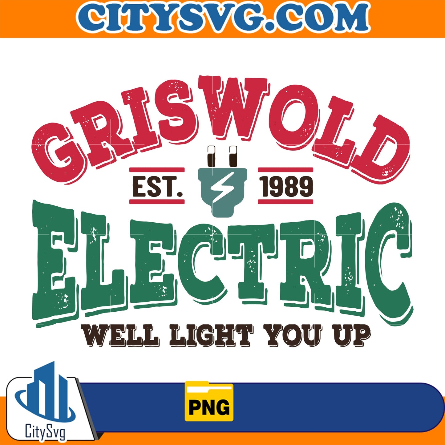 Griswold Est 1989 Electric Png CitySvg