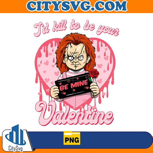 ChuckyI_dKillToBeYourValentineHorrorKillersNoYouHangUpPng
