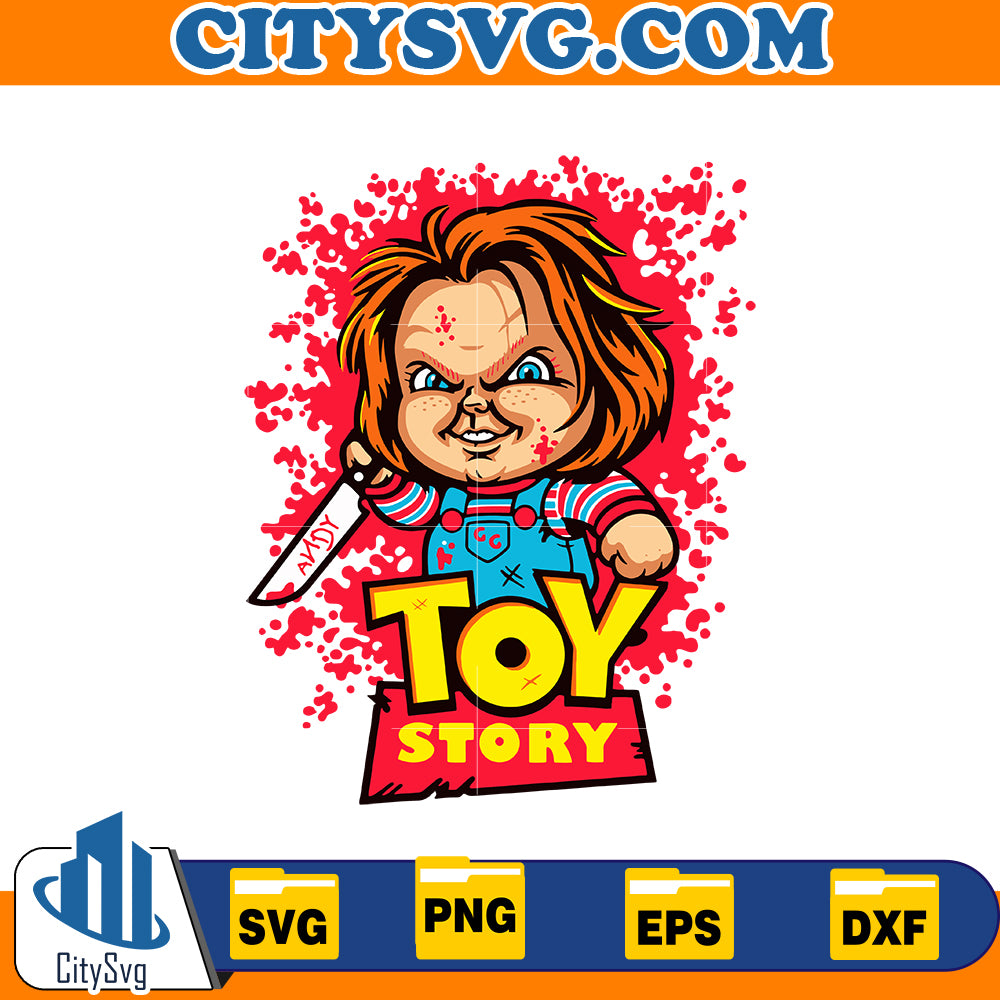 Chucky Toy Story Svg